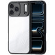 Juodas / skaidrus dėklas Apple iPhone 17 Pro / 18 Pro telefonui "Dux Ducis Aimo"