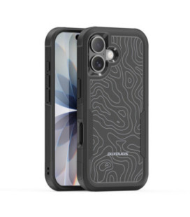 Dėklas Dux Ducis Shld Apple iPhone 17 juodas (Contour Pattern)
