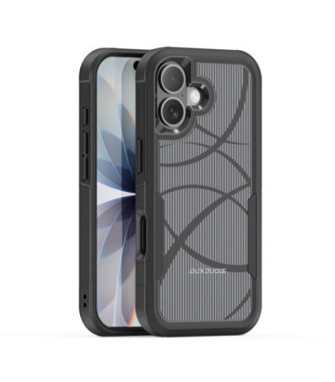 Dėklas Dux Ducis Shld Apple iPhone 17 juodas (Rhythm Pattern)