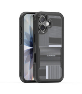 Dėklas Dux Ducis Shld Apple iPhone 17 juodas (Umbra Pattern)