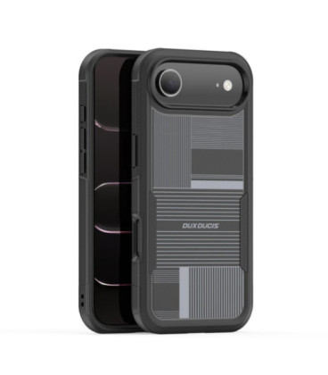 Dėklas Dux Ducis Shld Apple iPhone Air juodas (Umbra Pattern)