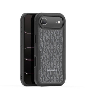 Dėklas Dux Ducis Shld Apple iPhone Air juodas (Triangle Pattern)