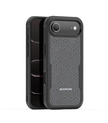 Dėklas Dux Ducis Shld Apple iPhone Air juodas (Triangle Pattern)