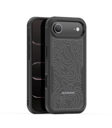 Dėklas Dux Ducis Shld Apple iPhone Air juodas (Contour Pattern)