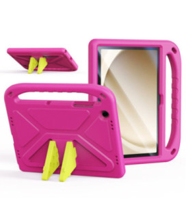 Dėklas Dux Ducis Puff Samsung X210/X215/X216 Tab A9 Plus 11.0/X230/X235/X236 Tab A11 Plus 11.0 rožinis