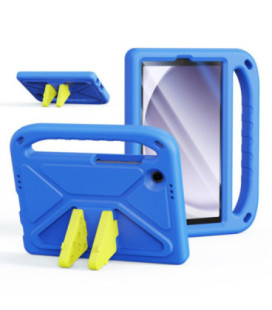 Dėklas Dux Ducis Puff Samsung X110/X115 Tab A9 8.7/X130/X135 Tab A11 8.7 mėlynas