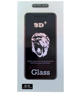LCD apsauginis stikliukas 9D Gorilla Apple iPhone 17 Pro/18 Pro juodas