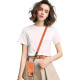 Oranžinė dirželis per / ant peties telefonui "Tech-Protect C6S Rope Crossbody"