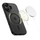 Matinis juodas dėklas Apple iPhone 17 telefonui "Tech-Protect MagPeak Magsafe CC"