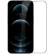 Juodas apsauginis grūdintas stiklas Apple iPhone 13 / 13 Pro / 14 / 16E telefonui "Nillkin Amazing 2.5D CP+ Pro"