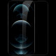 Juodas apsauginis grūdintas stiklas Apple iPhone 13 / 13 Pro / 14 / 16E telefonui "Nillkin Amazing 2.5D CP+ Pro"