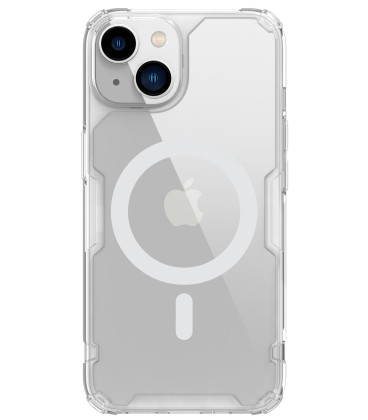Skaidrus dėklas Apple iPhone 13 / 14 telefonui "Nillkin Nature TPU PRO Magnetic Cover"