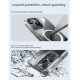 Skaidrus dėklas Apple iPhone 16 Pro telefonui "Nillkin Nature TPU PRO Magnetic Cover"