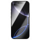 Juodas apsauginis grūdintas stiklas Apple iPhone 16 Pro telefonui "Nillkin Amazing 2.5D CP+ Pro (Applicator)"