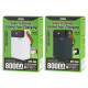 Pilka Išorinė baterija Power Bank 22.5W 80000mAh "Remax RPP-566"