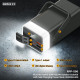 Pilka Išorinė baterija Power Bank 22.5W 40000mAh "Remax RPP-596"