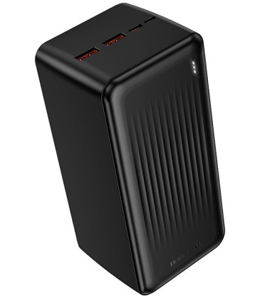 Juoda Išorinė baterija Power Bank 22.5W 50000mAh "Borofone BJ80C"