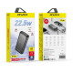 Juoda Išorinė baterija Power Bank PD20W / QC22.5W 20000mAh "Awei P13K"