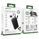 Juoda Išorinė baterija Power Bank PD30W 10000mAh "Acefast M7-10000 With Cable"