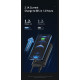 Juoda Išorinė baterija Power Bank 5V/2.1A 10000mAh "Awei P5K"