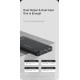 Juoda Išorinė baterija Power Bank 5V/2.1A 10000mAh "Awei P5K"