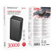 Juoda Išorinė baterija Power Bank 22.5W 30000mAh "Borofone BJ80B"