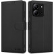 Juodas atverčiamas dėklas Xiaomi Redmi 15C (173 mm) / Poco C85 (173 mm) telefonui "Tech-Protect Wallet"