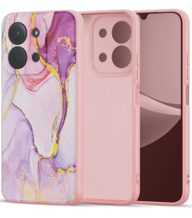 Dėklas Xiaomi Redmi 15C 4G telefonui "Tech-Protect Icon Marble"