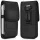 Juodas universalus dėklas 5.8-6.8" telefonams "Tech-Protect SM85 Universal Phone Holster Pouch"