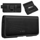 Juodas universalus dėklas 5.8-6.8" telefonams "Tech-Protect SM90 Universal Phone Holster Pouch"