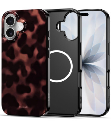 Dėklas Apple iPhone 17 telefonui "Tech-Protect Lamano Magsafe Panther" Dėklas Apple iPhone 17 telefonui "Tech-Protect Lamano Magsafe Panther"