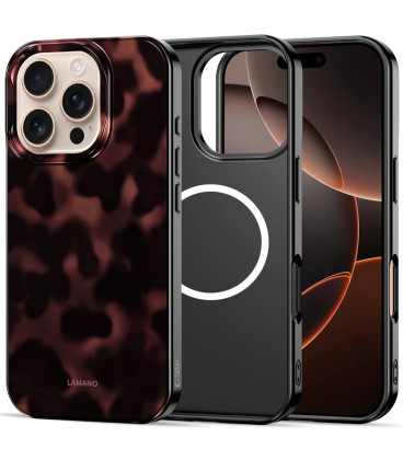 Dėklas Apple iPhone 16 Pro telefonui "Tech-Protect Lamano Magsafe Panther"