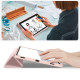 Rožinis atverčiamas dėklas Samsung Galaxy Tab S11 11.0 X730 / X736 planšetei "Tech-Protect SC"