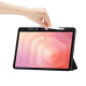 Juodas atverčiamas dėklas Samsung Galaxy Tab S11 11.0 X730 / X736 planšetei "Tech-Protect SC"