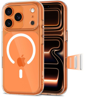 Skaidrus dėklas Apple iPhone 17 Pro telefonui "Tech-Protect MagPeak Magsafe CC"