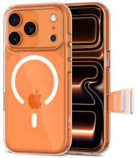 Skaidrus dėklas Apple iPhone 17 Pro Max telefonui "Tech-Protect MagPeak Magsafe CC"