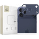 Mėlyna kameros apsauga Apple iPhone 17 Pro telefonui "Tech-Protect CamAlloy Fit+"