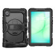 Juodas dėklas Samsung Galaxy Tab A9 / A11 8.7 X110 / X115 / X133 / X135 planšetei "Tech-Protect Solid"