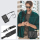 Juodas dėklas Samsung Galaxy Tab A9 / A11 8.7 X110 / X115 / X133 / X135 planšetei "Tech-Protect Solid"