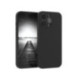 Juodas dėklas Samsung A17 / A18 4G / 5G telefonui "Liquid Silicone 1.5mm"