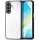 Juodas / skaidrus dėklas Samsung A17 / A18 4G / 5G telefonui "Dux Ducis Aimo"