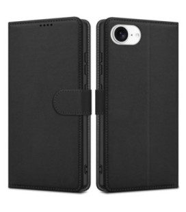 Dėklas Fancy Wallet Samsung A175 A17 4G/A176 A17 5G juodas
