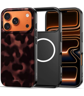 Dėklas Apple iPhone 17 Pro telefonui "Tech-Protect Lamano Magsafe Panther"