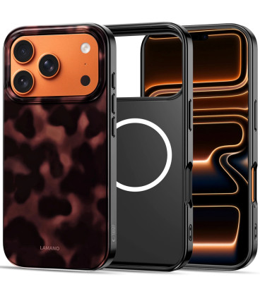 Dėklas Apple iPhone 17 Pro Max telefonui "Tech-Protect Lamano Magsafe Panther"
