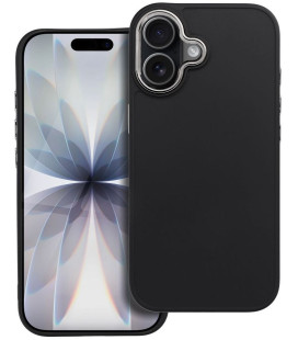 Juodas dėklas Apple iPhone 17 telefonui "Frame Case"