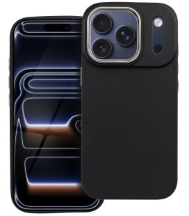 Juodas dėklas Apple iPhone 17 Pro telefonui "Frame Case"