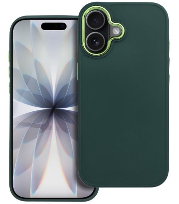 Žalias dėklas Apple iPhone 17 telefonui "Frame Case"