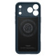 Pilkas (Metal Slate) dėklas Apple iPhone 17 Pro Max telefonui "Spigen Thin Fit MAG Magsafe"