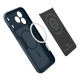Pilkas (Metal Slate) dėklas Apple iPhone 17 Pro Max telefonui "Spigen Thin Fit MAG Magsafe"