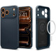 Pilkas (Metal Slate) dėklas Apple iPhone 17 Pro Max telefonui "Spigen Thin Fit MAG Magsafe"
